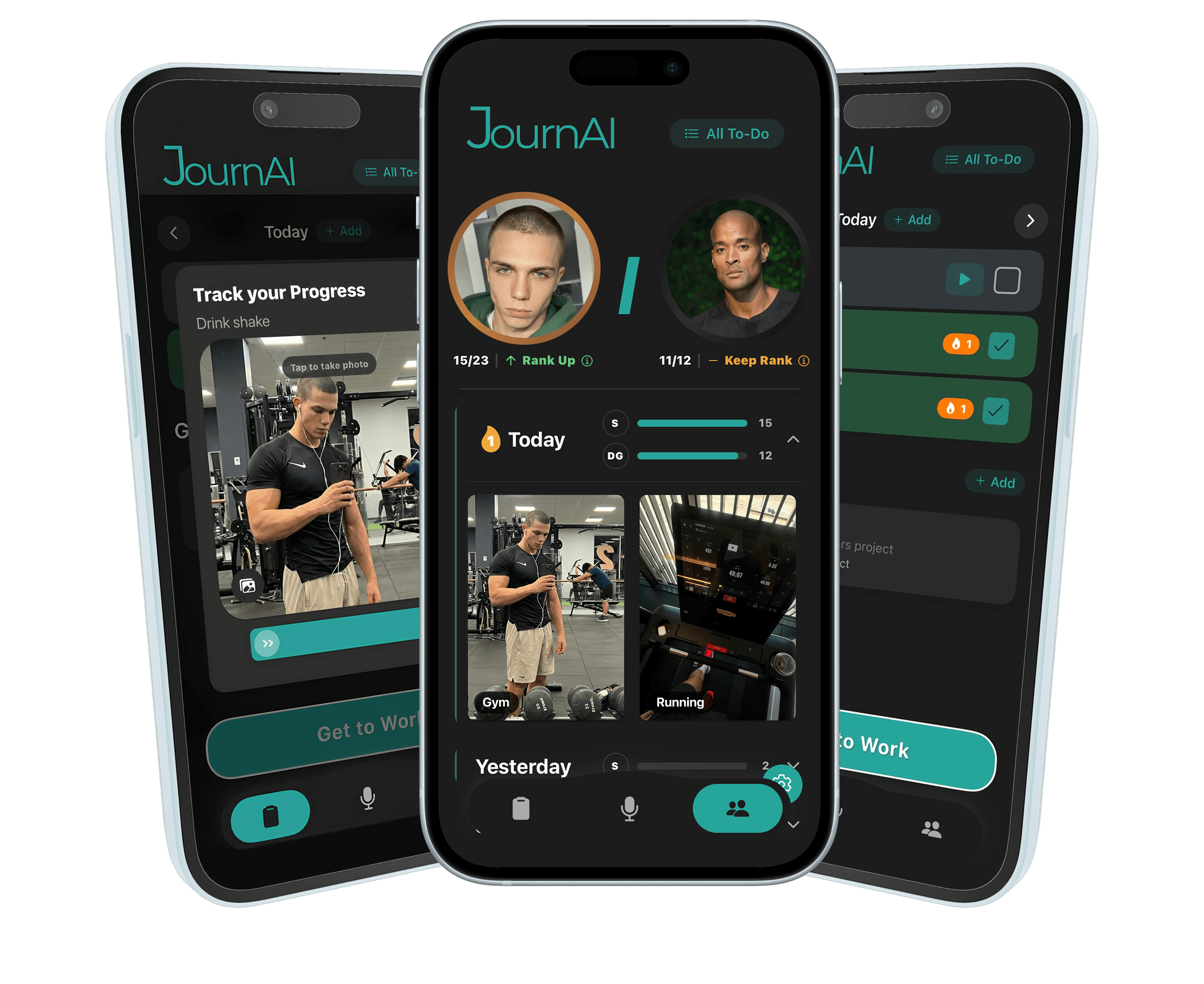 JournAI App Interface